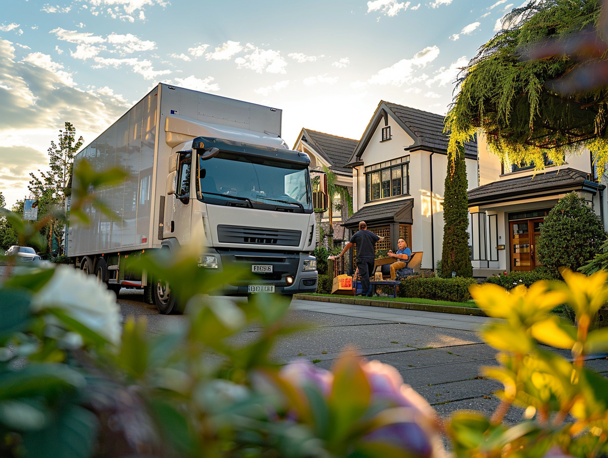 camion déménagement