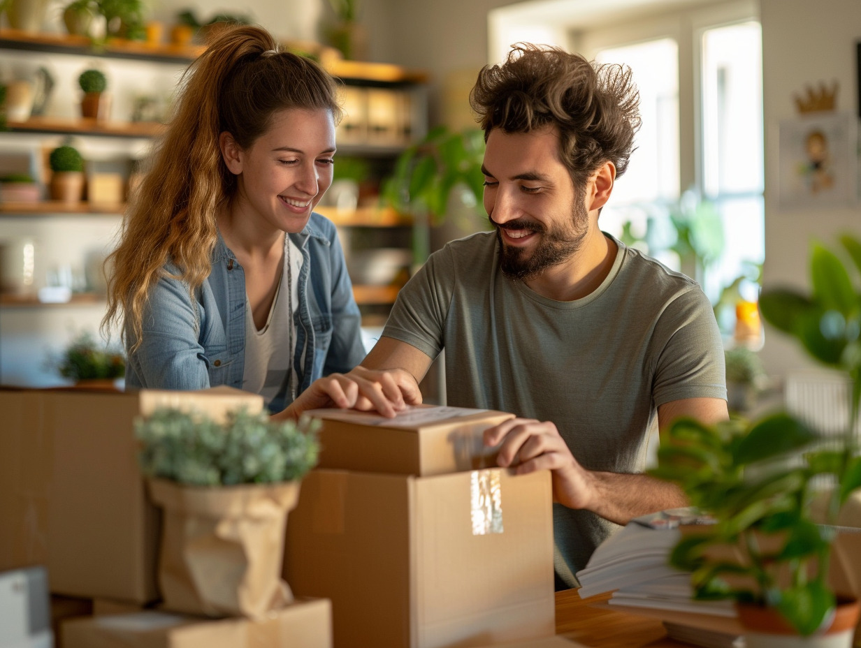 cartons déménagement